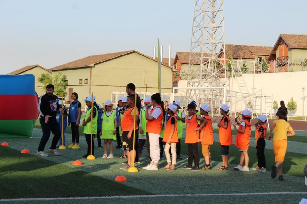 Şəhid övladları üçün idman festivalı təşkil olunub